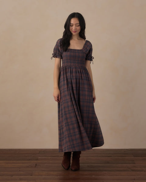 Women's Dallas Dress Midnight Plaid