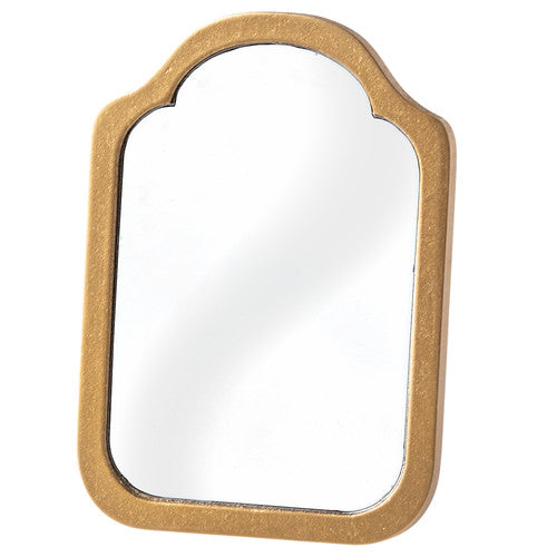Miniature Gold Mirror