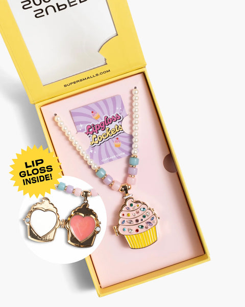 Cupcake Cutie Lipgloss Locket