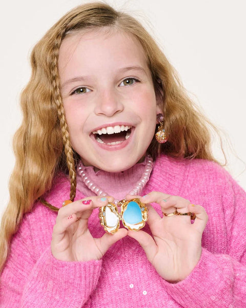 Sparkle Shell Lipgloss Locket