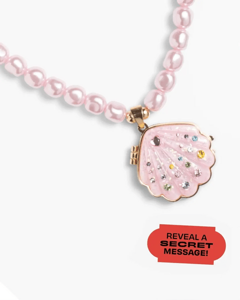 Sparkle Shell Lipgloss Locket