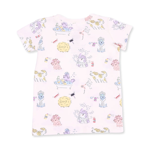 Spa Dogs Short Sleeve Loungewear Set