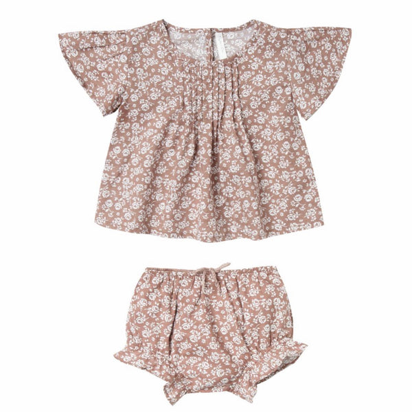 vintage rose blaire blouse and bloomer set