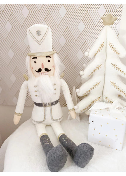 THE NUTCRACKER SHELF SITTER - WHITE