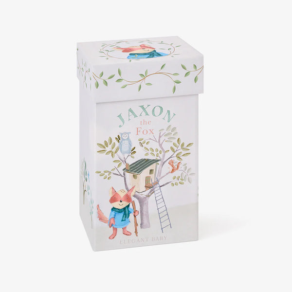 10" JAXON THE FOX LINEN TOY BOXED