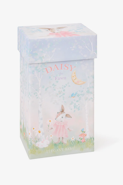 10" DAISY THE FAWN LINEN TOY BOXED