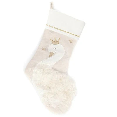 SWAN PRINCESS CHRISTMAS STOCKING