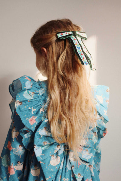 evia longsleeve bow dress I snow bow ballerina
