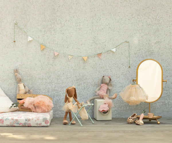 Bunny size 2, Classic - Ballet suit and skirt rose