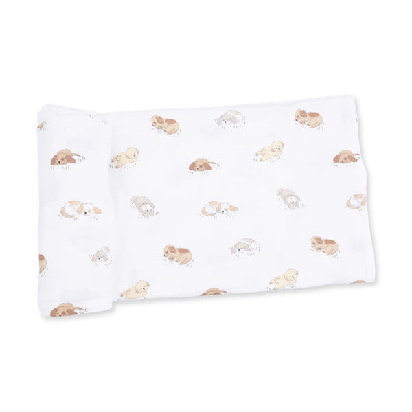 Puppy Snuggle Club  Swaddle Blanket
