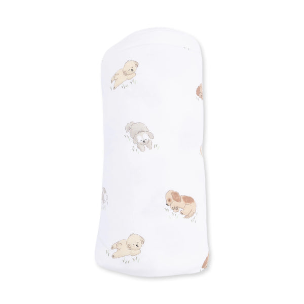 Puppy Snuggle Club  Swaddle Blanket