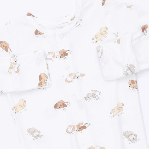Puppy Snuggle Club Convertible Gown and Beanie Hat