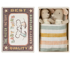 Twins, Baby mice in matchbox