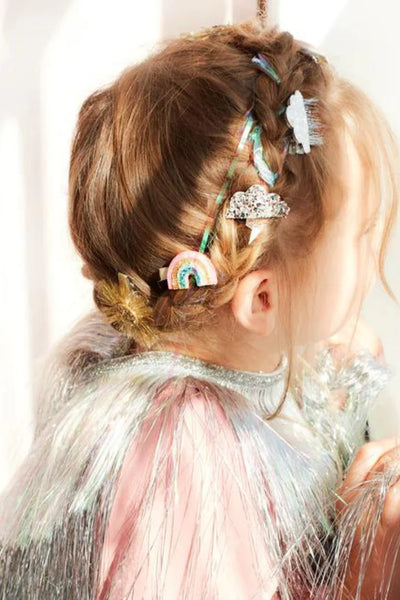 Sparkly Weather Hair Clips