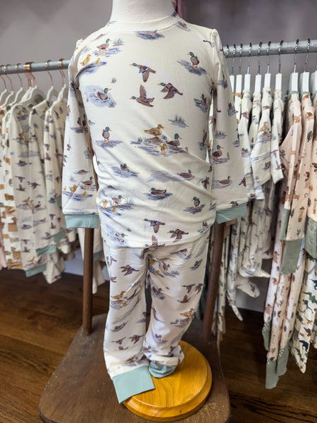 Migrating Mallards - L/s Loungewear Set