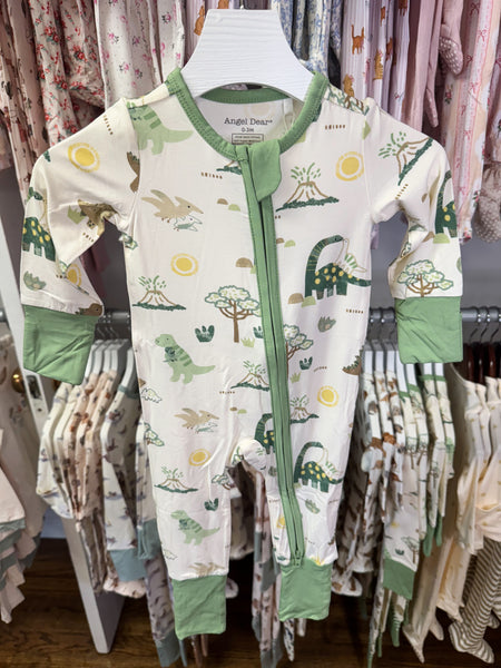 Baby Love Dinos - 2 Way Zipper Romper