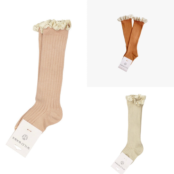 Lace Knee Socks