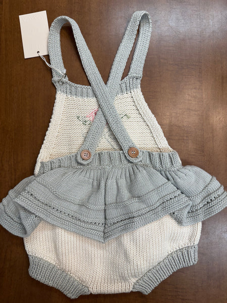 Skirted Romper Rose Bouquet