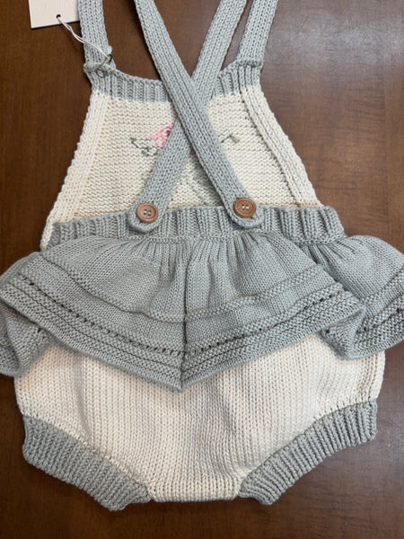 Skirted Romper Rose Bouquet