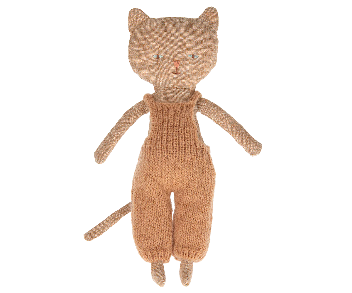 Kitten in Overalls - Ginger