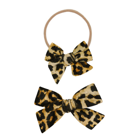Leopard Velvet