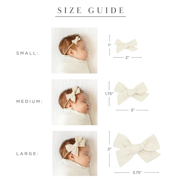 Cotton Bow Ivory