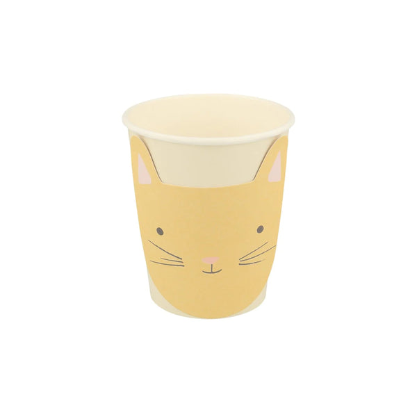 Cute Kitten Cups (x 8)