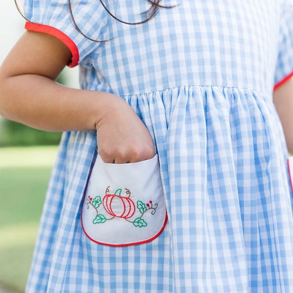 Peyton Pumpkin Pocket Dress