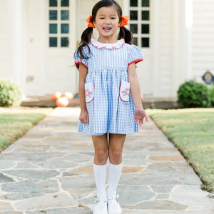 Peyton Pumpkin Pocket Dress