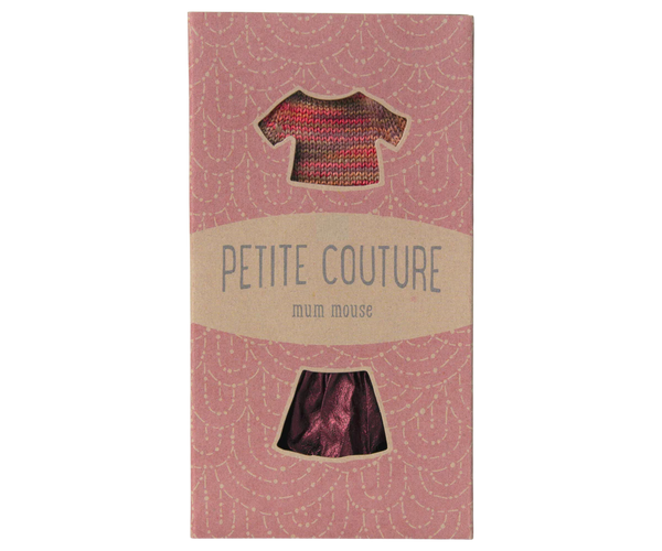 Skirt and knitted blouse, Mum mouse