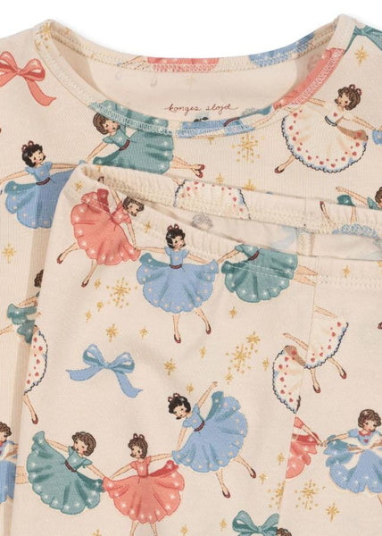 basic blouse pant set | snow bow ballerina