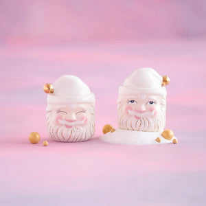 PAPA NOEL IN WHITE CANDY JAR