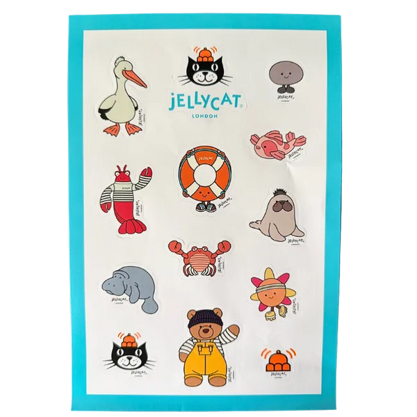 Jellycat High Summer Sticker Sheet