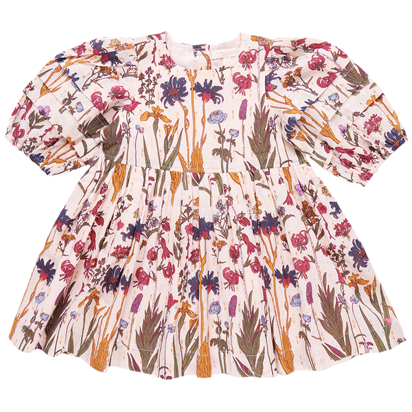 Girl's Brooke Dress Autumn Flowers