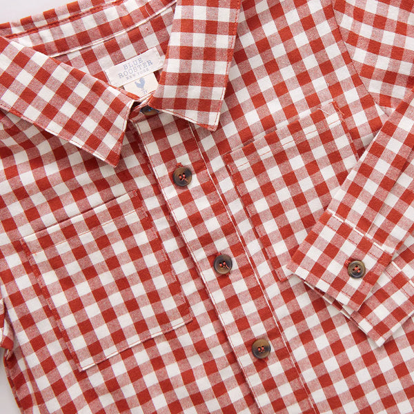 Boys Jack Shirt Pony Gingham