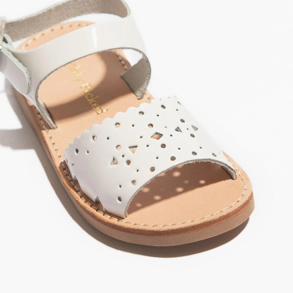 White Patent Laguna II Sandal