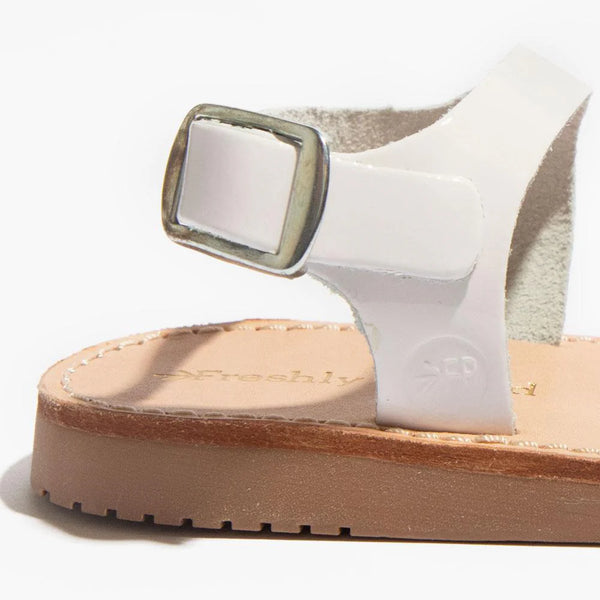White Patent Laguna II Sandal