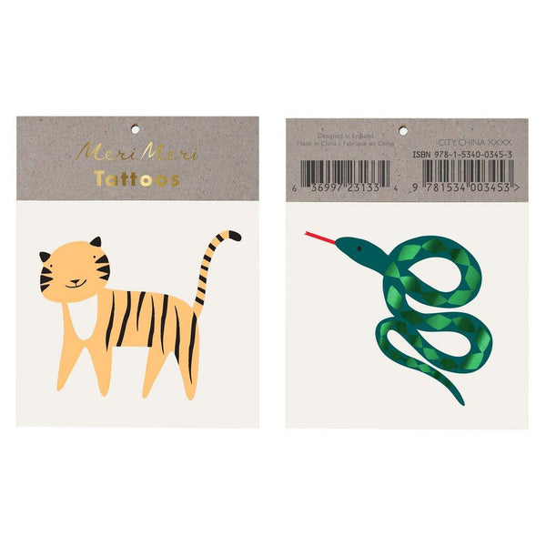 Go Wild Tattoos (x 2)