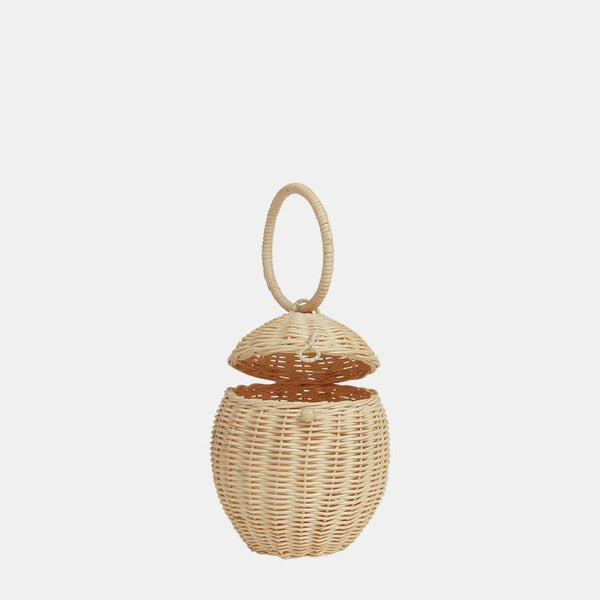 RATTAN EGG BASKET