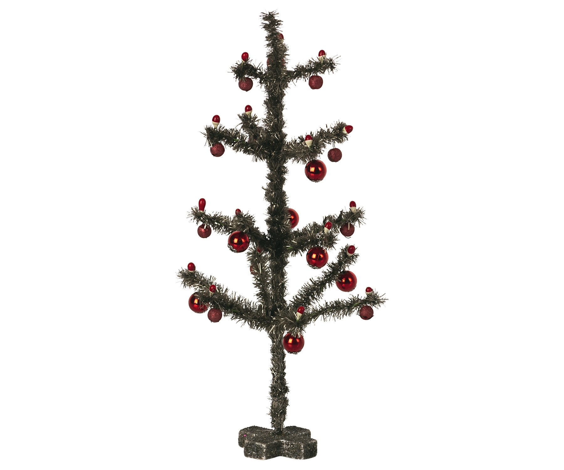 Christmas Tree, Antique Silver