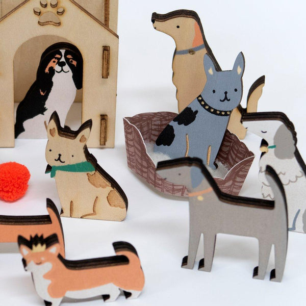 Dog Advent Calendar Suitcase