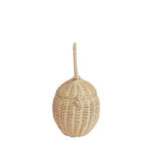 RATTAN EGG BASKET