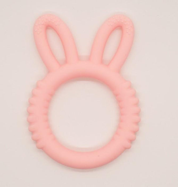 Silicone Bunny Teething Ring