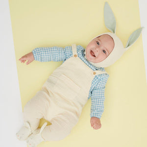 Mint Bunny Baby Bonnet
