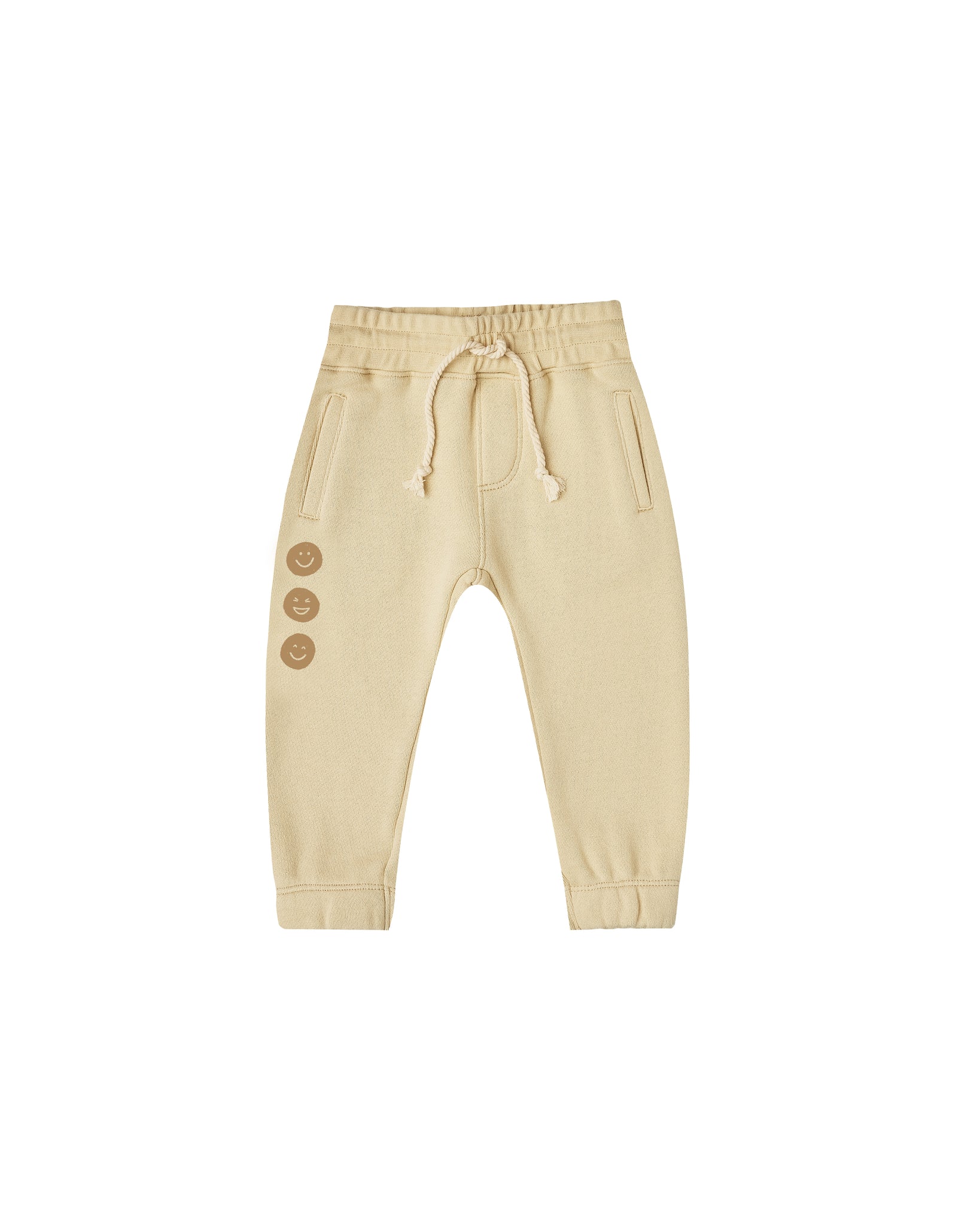 happy face jogger pant