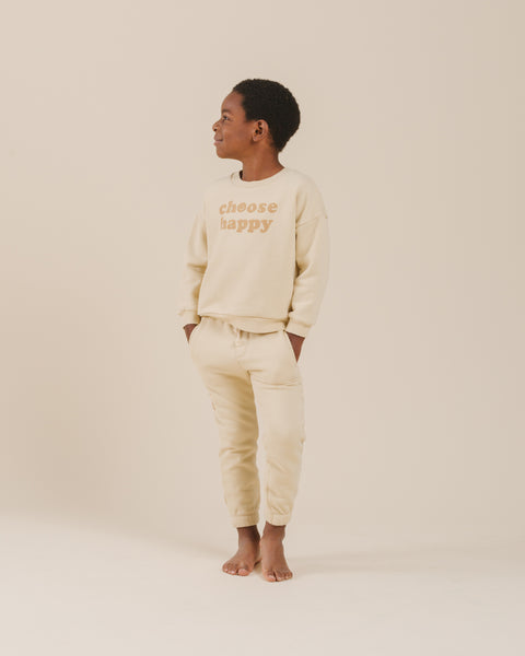 happy face jogger pant