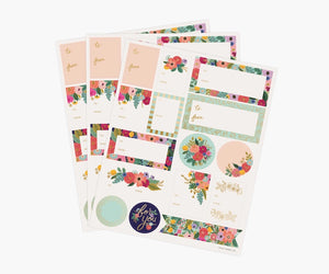 Garden Party Gift Stickers